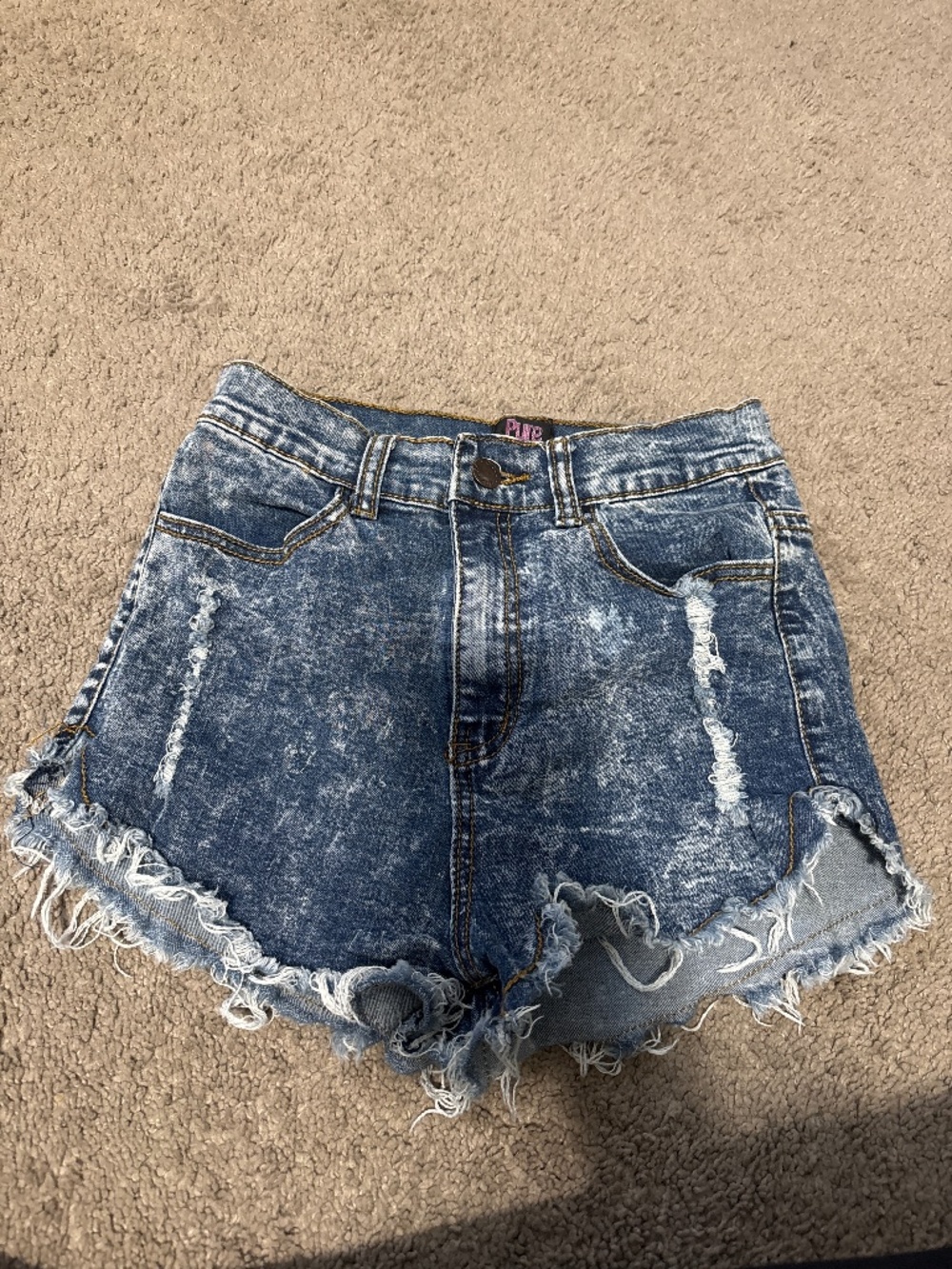 High Waisted Jean Shorts